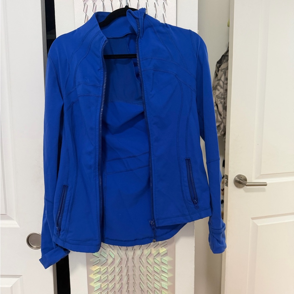 Women’s Royal Blue Zip-Up Jacket